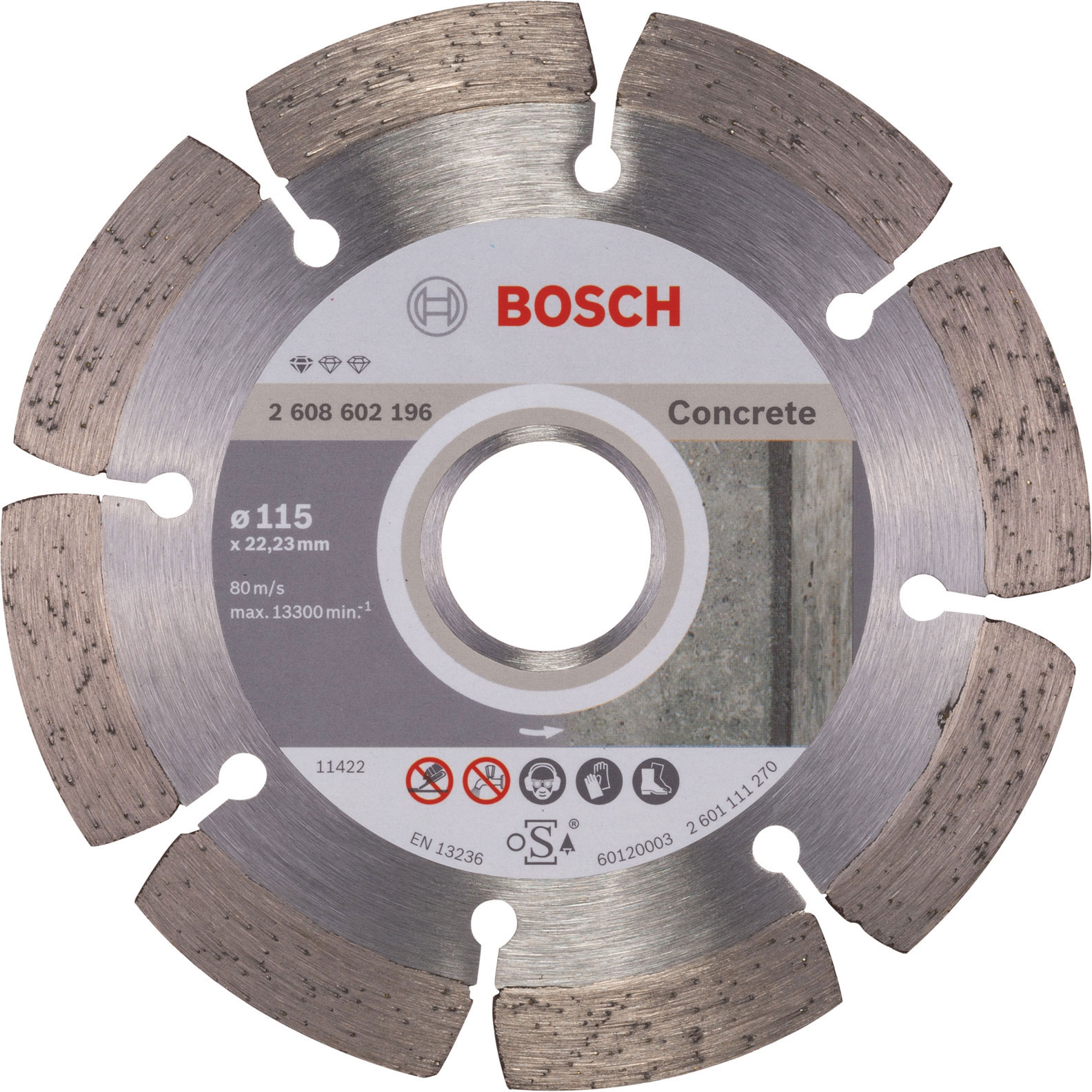 Алмазный диск STND Concrete 125/22,23 (10шт/уп), Bosch 2 608 603 240. Диск по бетону бош 125. Диск алмазный по бетону бош 125мм. Алмазная чашка Bosch best for Concrete 2608201228.